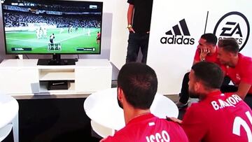 El recado de Isco a Cristiano jugando al FIFA que provocó risas generalizadas