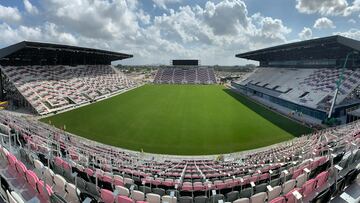 Así se prepara el Chase Stadium para el debut de Messi e Inter Miami