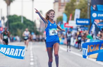 La alemana Klosterhalfen ganó la Media Maratón Valencia Trinidad Alfonso Zurich 2022.