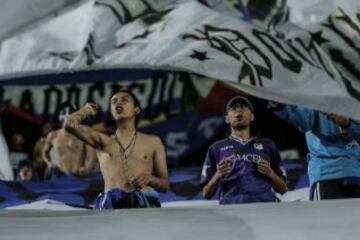 La hincha de Millonarios llenó el Campín para ver a su equipo ante Cúcuta Deportivo.