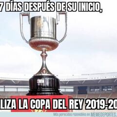 Los mejores memes de la final de la Copa del Rey