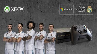 El Real Madrid tiene una Xbox One X personalizada