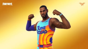 Fortnite: así es el skin LeBron James; tendrá equipación de Space Jam 2