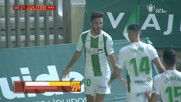 Resumen y goles del Córdoba vs. Nástic de la Copa del Rey