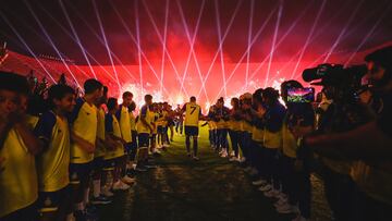 A handout photo made available by the Saudi Al-Nassr Club