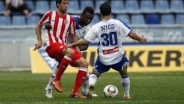 El Atlético cede a Pedro, jugador del filial, al Numancia