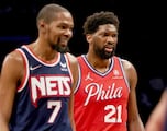 Nets’ Kevin Durant believes the 76ers’ Joel Embiid is a worthy MVP choice this season