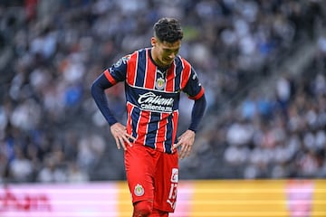 Jesús Orozco Chiquete en un partido de Chivas.