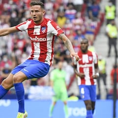 Saúl y el lateral... donde sólo jugó el 17% en los últimos cuatro años