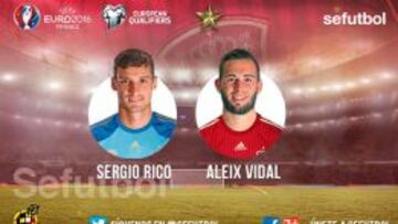 Sergio Rico y Aleix Vidal, novedades de la lista de España