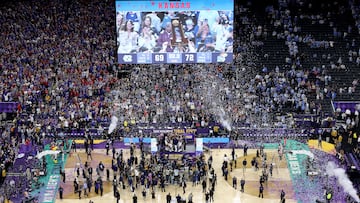 Kansas was proclaimed NCAA champion after overcoming a 15-point deficit behind North Carolina. This was the first play of the second half.