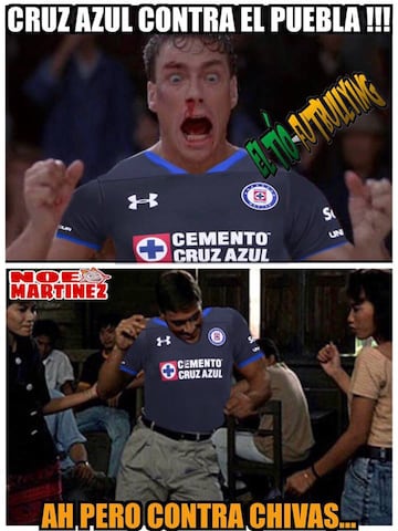 Los memes no perdonan la derrota del Cruz Azul