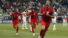 Así sufrió Inglaterra ante Túnez en su debut mundialista