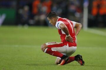 Alexis Sánchez mostró su poder goleador en la Champions