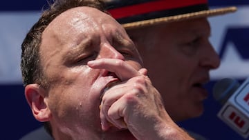 Here’s how Joey Chestnut explains his ‘talent’ for smashing so many hot dogs in such little time.