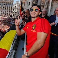 Hazard, a la espera del Madrid: está en Marbella de vacaciones