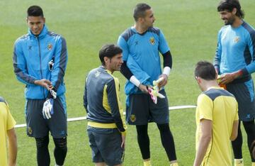 Today's session in Vila-real.