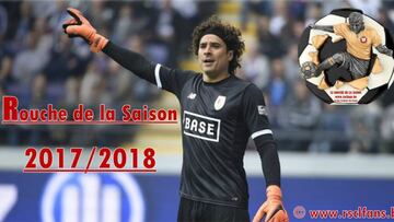 Eligen fans del Standard a Guillermo Ochoa como el mejor jugador de la temporada