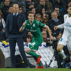 El día que Zidane unió al Leganés y su rival de Copa, el Llerenense