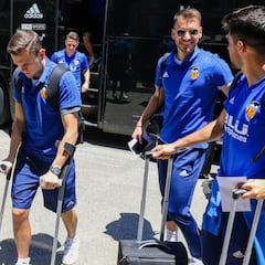 Cheryshev llega a Jerez en muletas con todo el grupo che