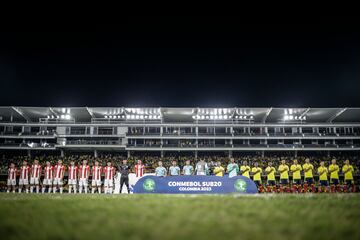 Colombia y Paraguay se enfrentaron en el estadio Pascual Guerrero.