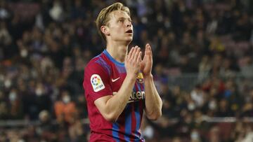 Frenkie de Jong, en el partido ante el C&aacute;diz.