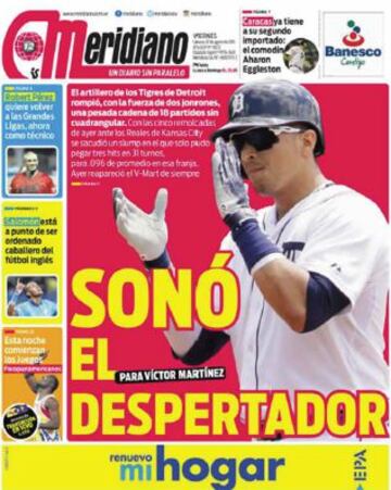 Portadas de la prensa deportiva