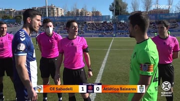 Resumen y gol del Sabadell vs Atl¨¦tico Baleares, Primera RFEF
