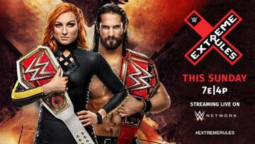 Cartel del WWE Extreme Rules 2019.