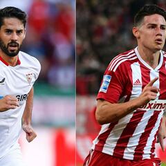 Isco y James, los ‘parados’ de lujo