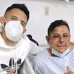 Camilo Vargas visita hincha agredido de Atlas