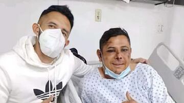 Camilo Vargas visita hincha agredido de Atlas