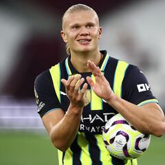 Haaland anota nuevo Hat Trick e iguala a Kane y Thierry Henry en Premier League