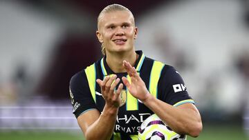 Haaland iguala a Kane y Henry tras nuevo Hat Trick