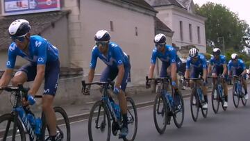 Los españoles en el Tour: día sin incidencias con Cortina 20º