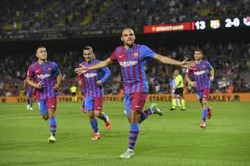 Doblete de Martin Braithwaite para colocar el 3-0 en el electrónico.