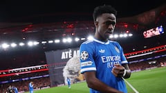 Afición de Benfica le hizo gestos de simios a Vinícius