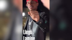 El atrevido outfit de Lamine Yamal a su llegada a la concentración de la Selección