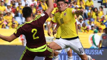 Colombia vs Venezuela resumen, resultado y goles del partido