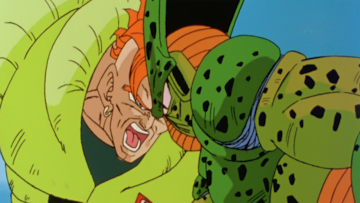 dragon ball z kai androide numero 16 cell