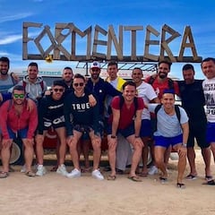 Ronaldo cumple su palabra: se lleva a la plantilla a Ibiza