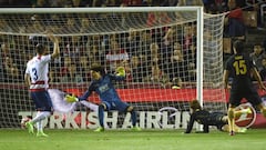 Griezmann le arruinó la noche a Ochoa y al Granada