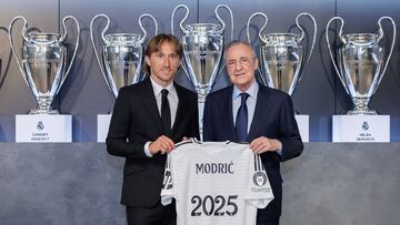 Oficial: Modric, hasta 2025