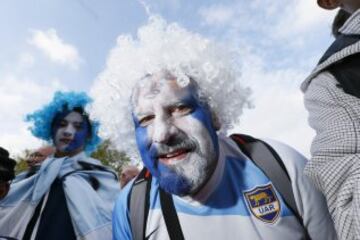 Aficionados argentinos.