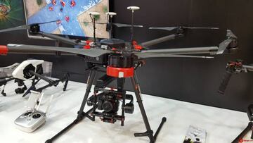 Drones que valen miles de euros como este se usan para pasar contrabando en las cárceles