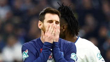 Argentina star Messi has been struggling with a hamstring issue in the run-up to PSG’s Champions League round-of-16 tie against Bayern.