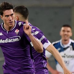 Vlahovic no frena: "Puedo ser como Haaland"