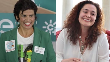 Teresa Rodríguez (Adelante Andalucía) e Inmaculada Nieto (Por Andalucía).