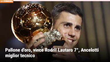 The worldwide reaction to Rodri’s Ballon d’Or as Vini Jr misses out