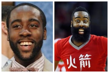 La tupida barba y sus escasas sonrisas sobre la cancha no han permitido ver de forma habitual el notable cambio que ha sufrido Harden.